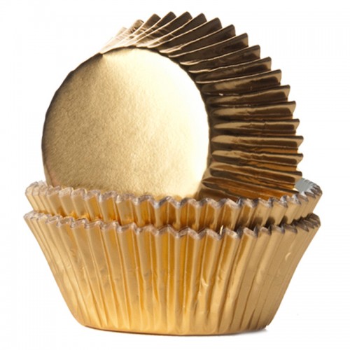 Formas Cupcakes Dourado